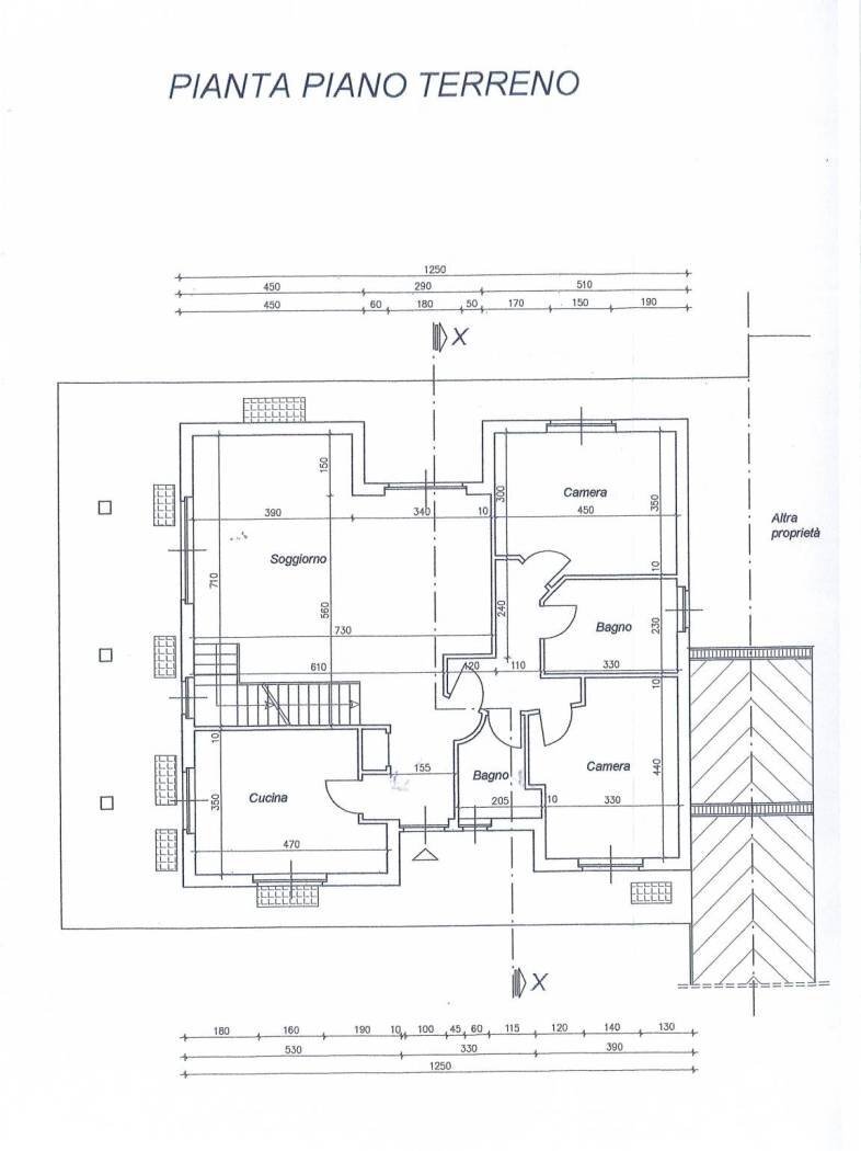 Villa Rivalta di Torino - floor plans 1