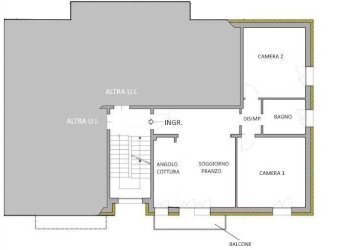 Planimetria - Appartamento Bologna (zona Borgo Panigale) - foto 2