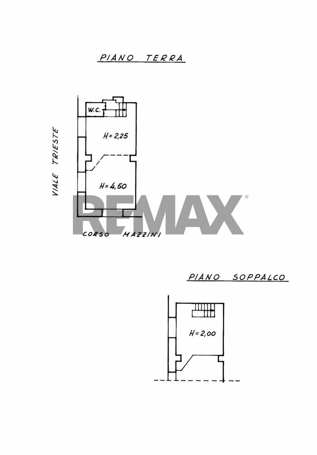 Pianta 2D - Shop Corso Mazzini
 
20, Cosenza - floor plans 1