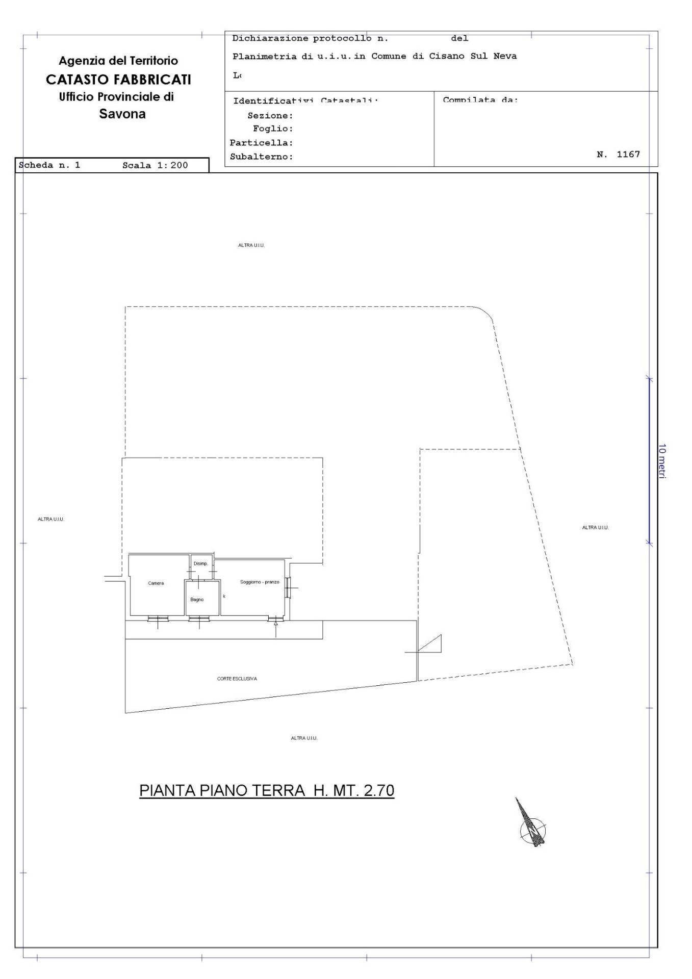 Foto 12 - Semi-detached house Cisano sul Neva - floor plans 1