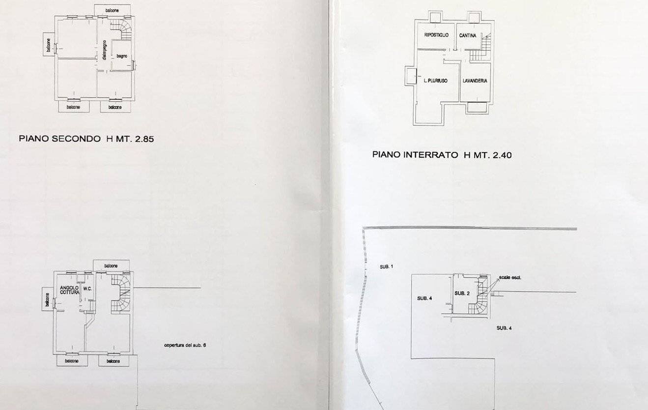 Quadrilocale via Enrico Fermi, Pedrengo - planimetria 1