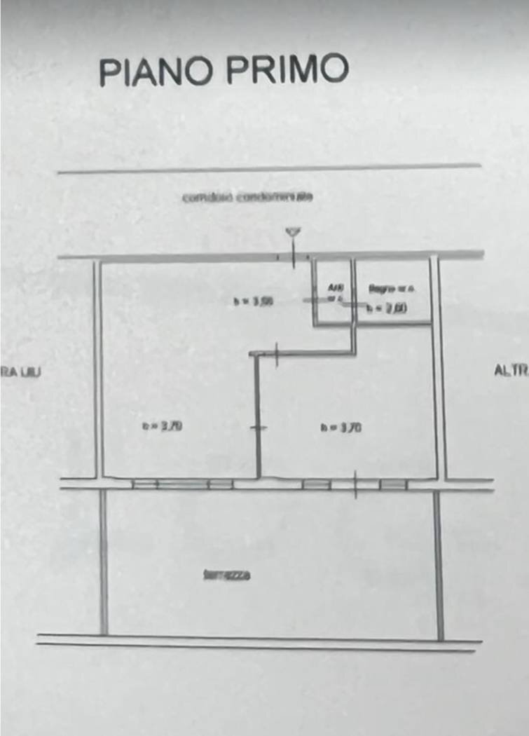 Ufficio via Salvatore Orlando, 3a, Livorno - planimetria 1