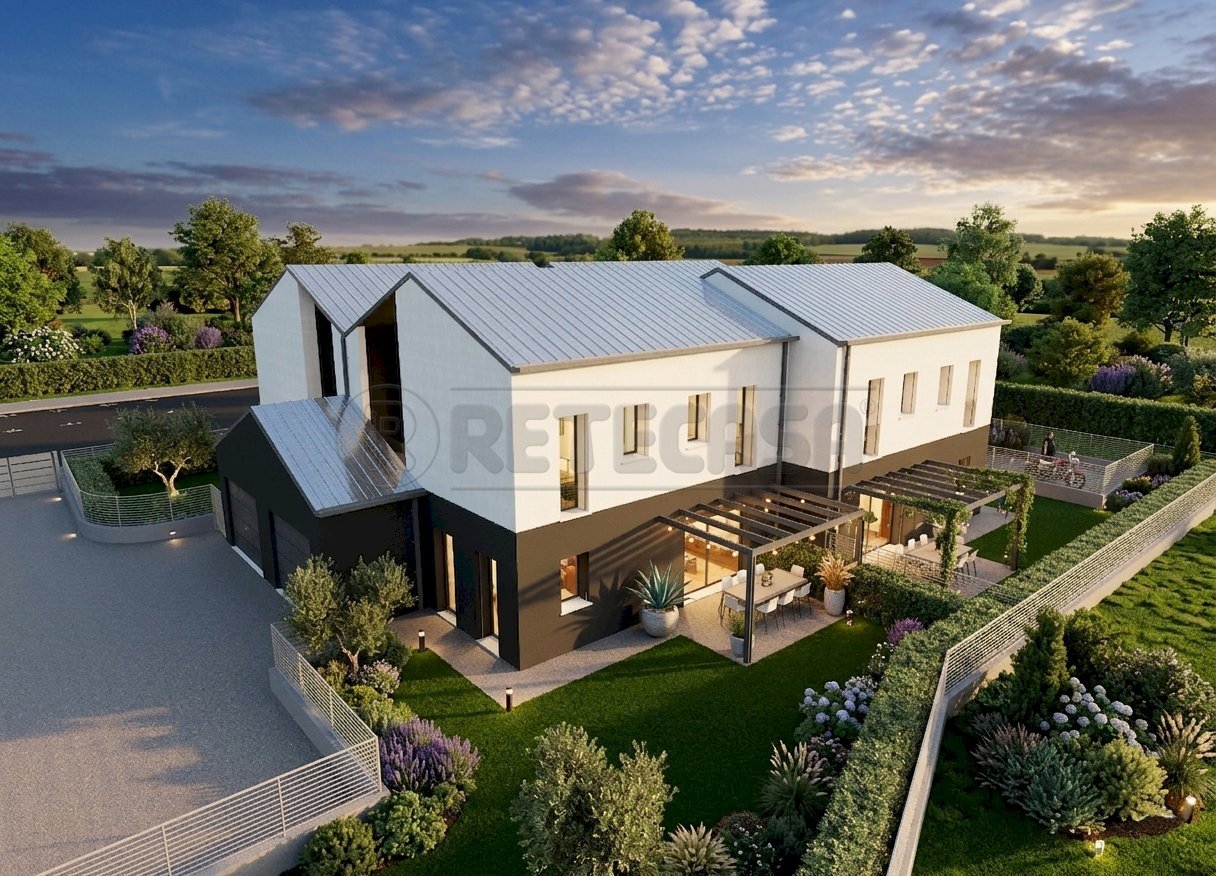 render esterni - Porzione di casa Viale Sant' Agostino 613, Vicenza - foto 2