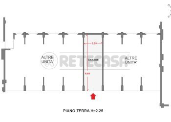 PLANIMETRIA GARAGE - Apartment Via Cavalieri di Vittorio Veneto 2, Padova - photo 22