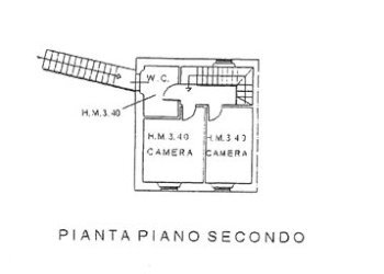 Planimetria piano 2 - Terratetto - Terracielo Via di Vorno, Capannori - foto 14