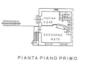 Planimetria piano 1 - Terratetto - Terracielo Via di Vorno, Capannori - foto 15