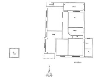 Planimetria appartamento piano terra Lucca - Appartamento Viale San Concordio 665, Lucca - foto 11