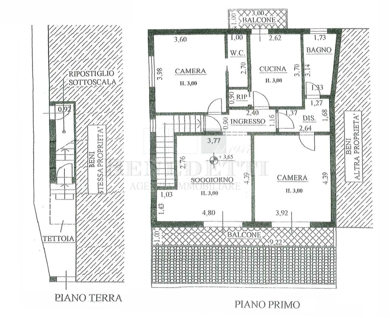 planimetria 2.jpg - Appartamento Via Palestro 99, Pietrasanta - planimetria 1