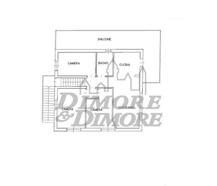 PLANIMETRIA - Appartamento Baveno - planimetria 1