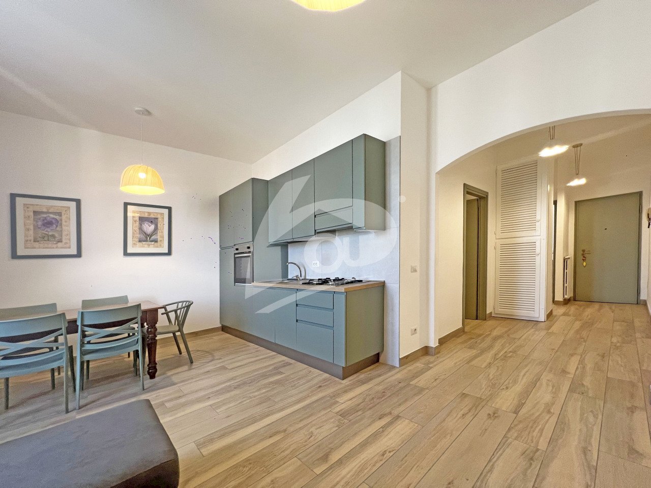 soggiorno con angolo cucina - Three-room apartment Via Labiena 78, Laveno-Mombello - photo 3