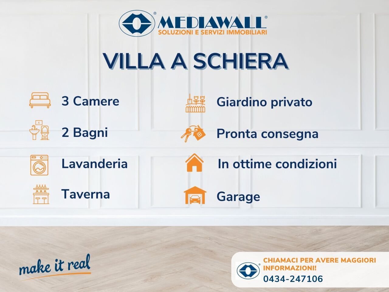BS-245-RV - Villa a Schiera Via A. Bivi 8, San Michele al Tagliamento - foto 2