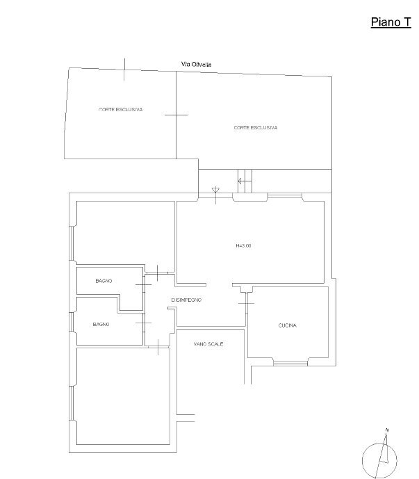 pln - Apartment Via Olivella 31, Albano Laziale - floor plans 1