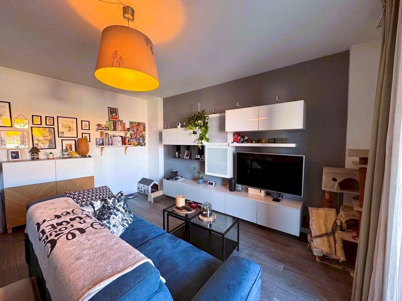 Soggiorno con cucina a vista - Trilocale Via Noto 10A, Milano (zona Vigentino) - foto 3