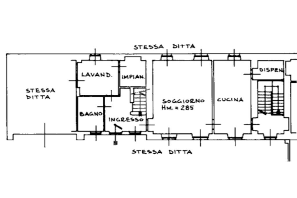 Casa semi indipendente Via Stazione, Rosta - planimetria 1