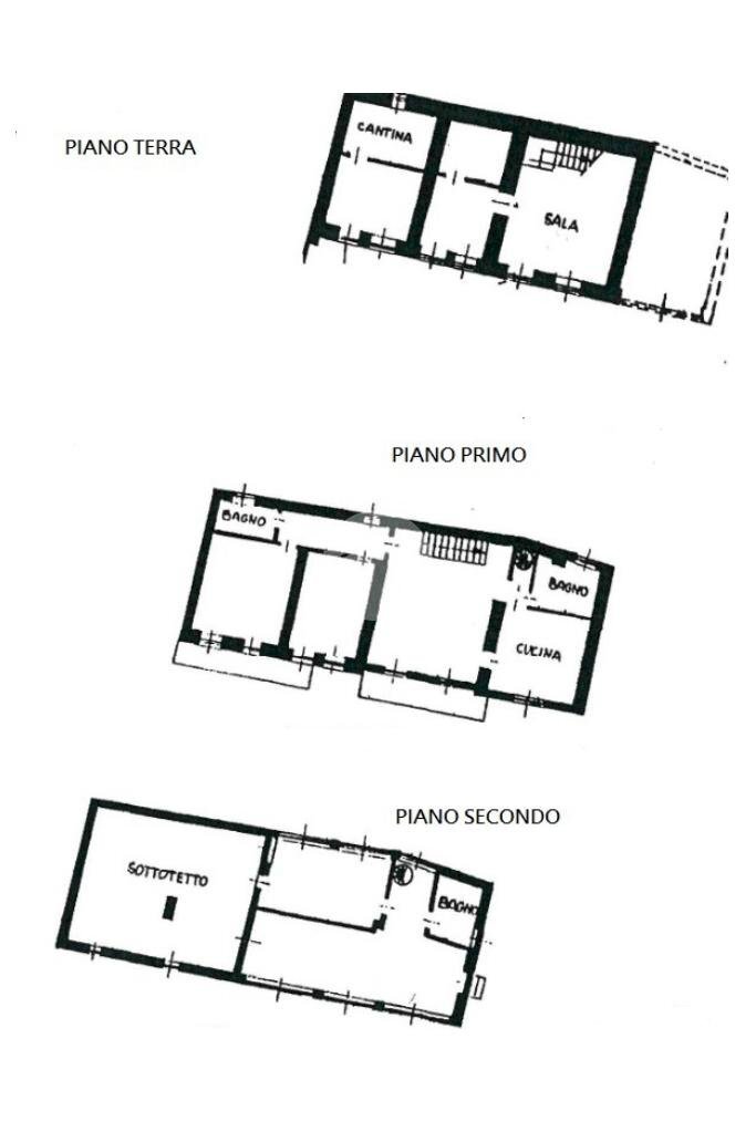 Casa semi indipendente Via Trento, Pavone Canavese - planimetria 1