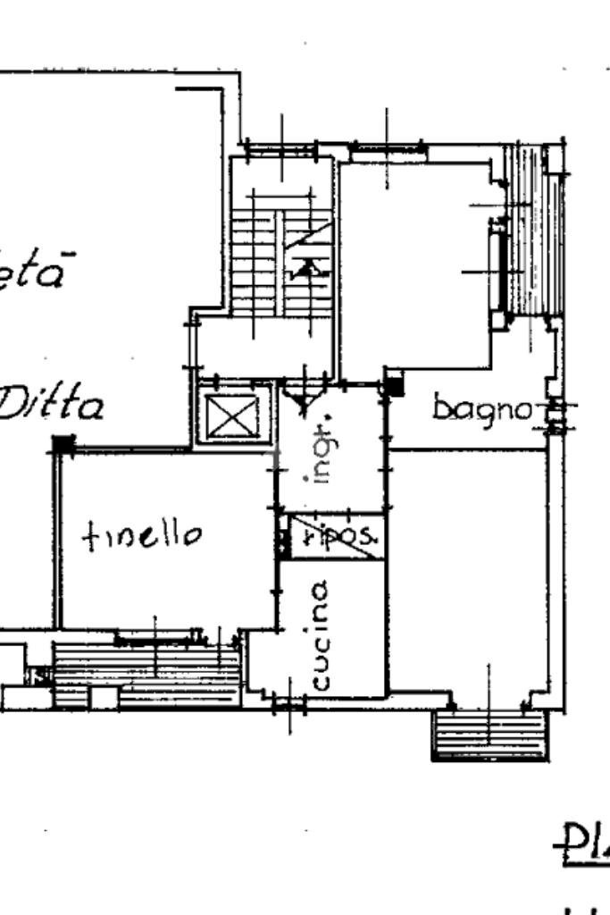 Four-room apartment Via buratto, Ciriè - floor plans 1