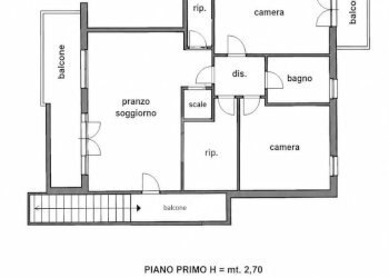 Three-room apartment Via Luigi Arcangeli, Savignano sul Rubicone - photo 32