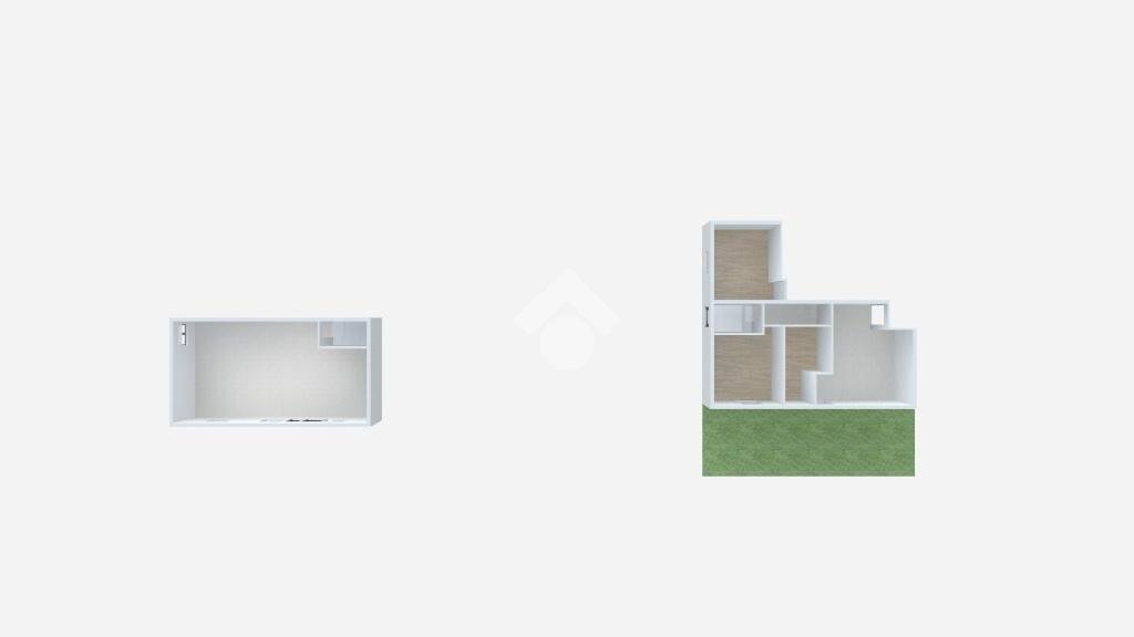 Four-room apartment Via G. Pascoli, Santarcangelo di Romagna - floor plans 1