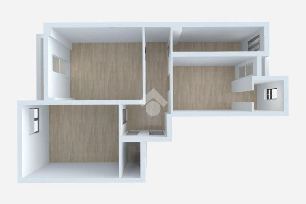 Three-room apartment Viale Edoardo Jenner, Milano (neighborhood Maciachini) - floor plans 1