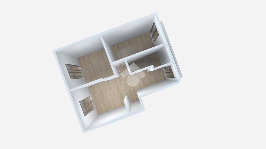 Three-room apartment Via Ada Negri, Milano (neighborhood Vigentino) - floor plans 1