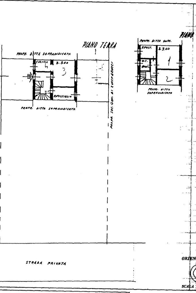 Casa semi indipendente Via Genova di Spinetta Marengo, Alessandria - planimetria 1