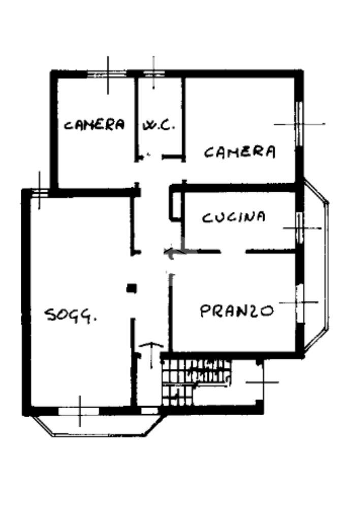 Villa Via L. Cadorna, Cormano - floor plans 1