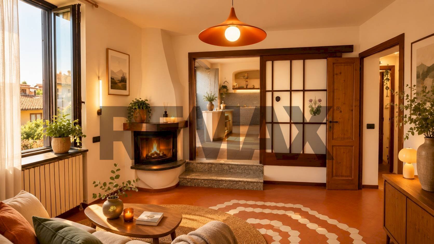 Soggiorno - Semi-detached house via Doberdò
7, Varese - photo 3