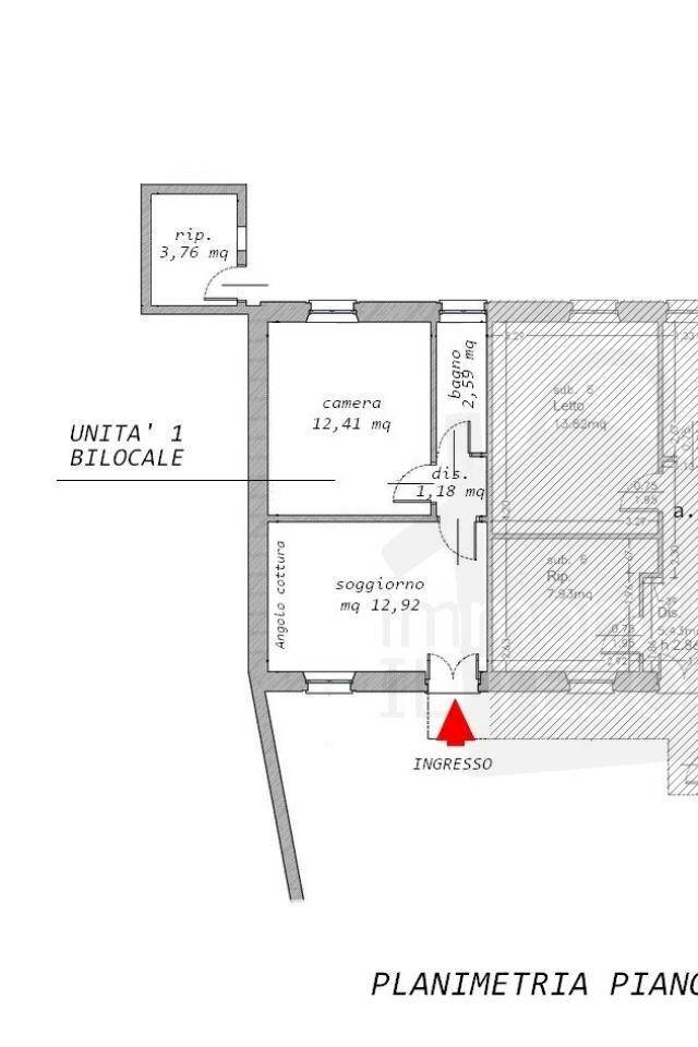 Villa viale Dardanelli, Rimini - floor plans 1