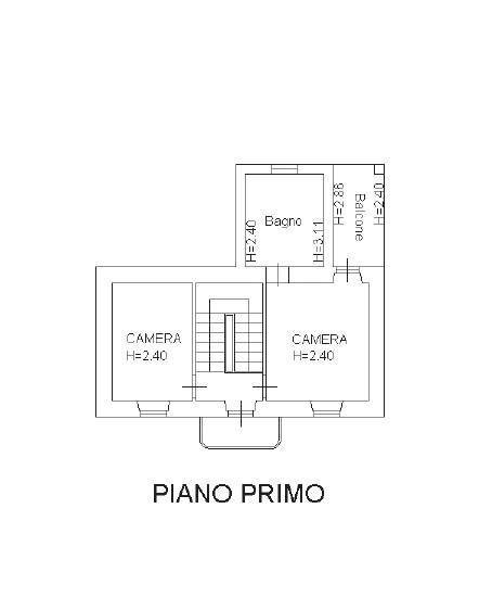 Rustic Località Ca' di Stefano, Frontino - floor plans 1