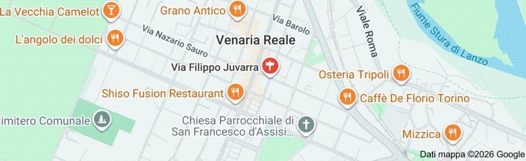 Mappa - Two-room apartment at auction via Filippo Juvarra, 37, Venaria Reale - photo 1