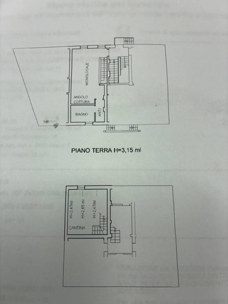 Two-room apartment via Carlina, 1, Castenaso - floor plans 1