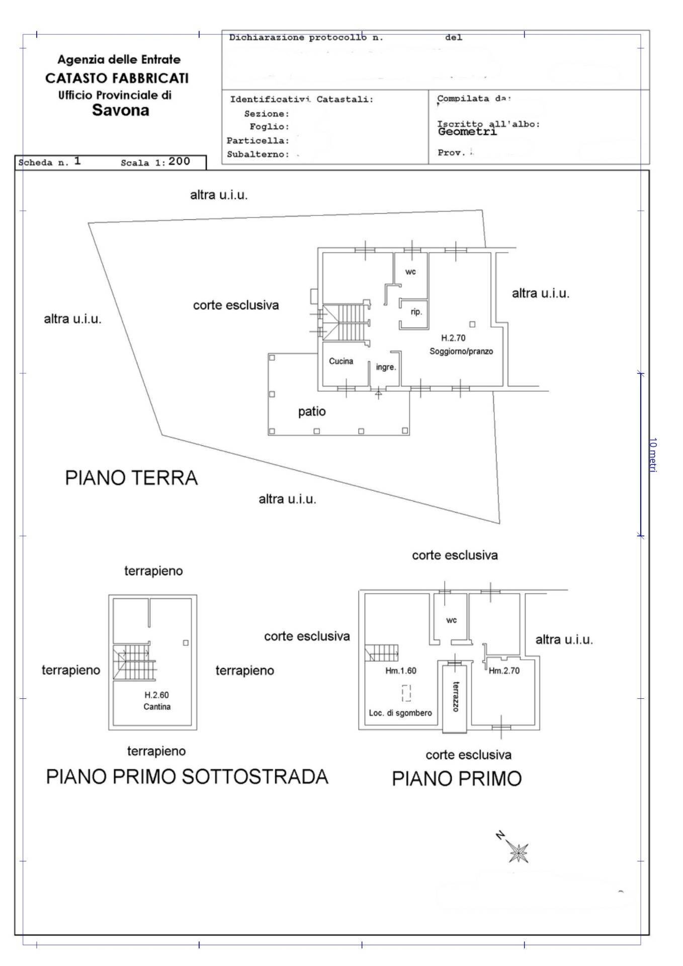 Foto 41 - Semi-detached house Albenga - floor plans 1