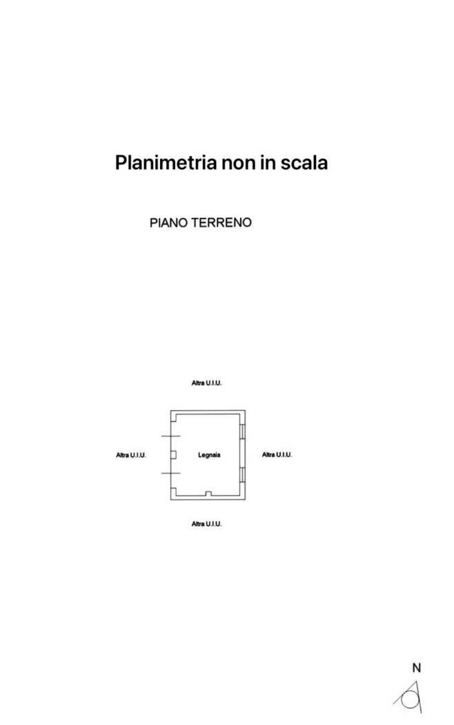 Rustico Località San Giorgio, Moncucco Torinese - planimetria 1
