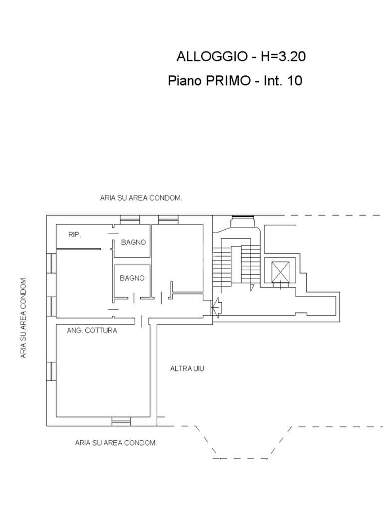 Trilocale Str. Privata Peiranze, Sanremo - planimetria 1