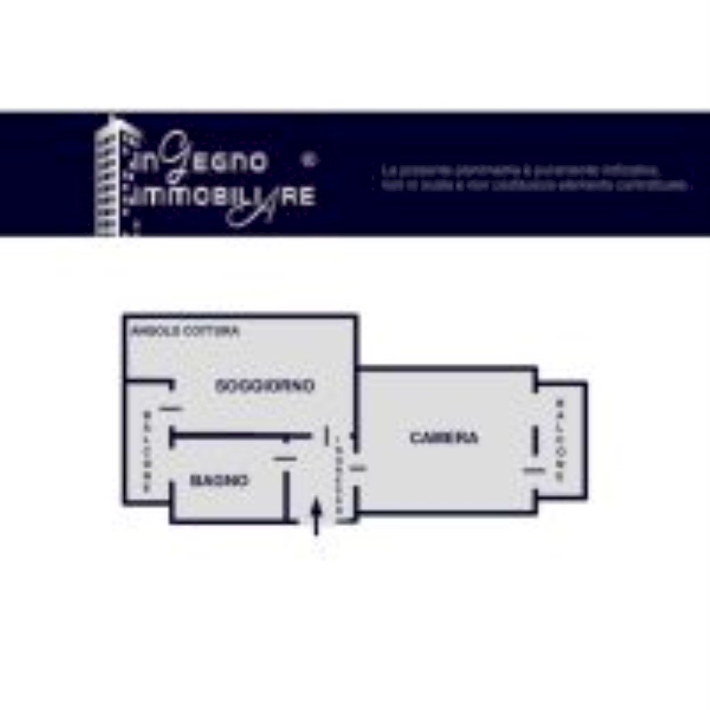 Bilocale Via Alfredo Casella, Torino (zona Barriera Milano) - planimetria 1