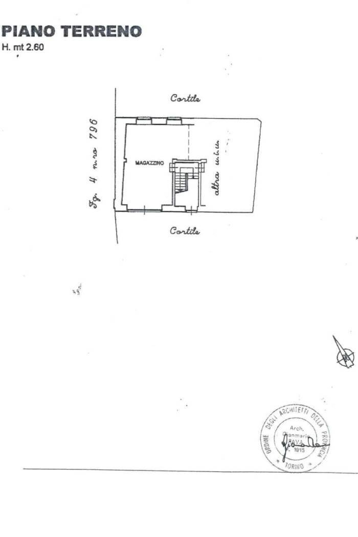 Appartamento Frazione San Rocco, 136, Montaldo Roero - planimetria 1