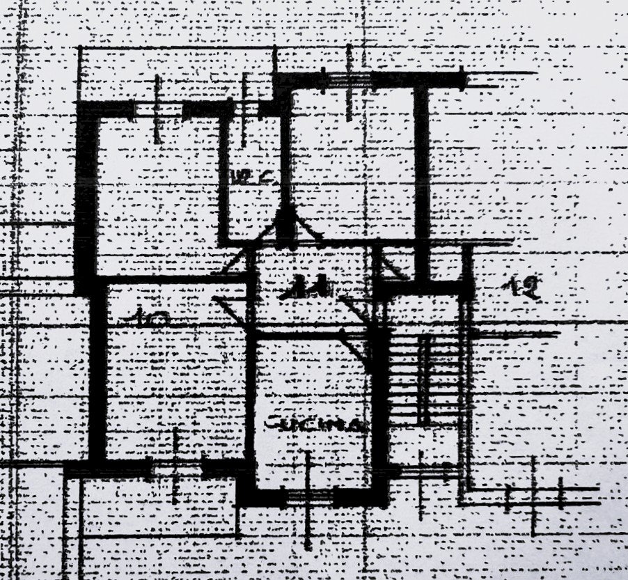 Four-room apartment Via G. Giolitti, 12, Piasco - floor plans 1