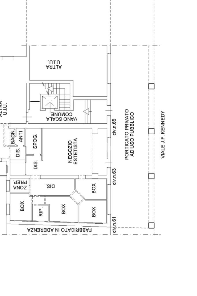 Shop Viale kennedy, Sasso Marconi - floor plans 1