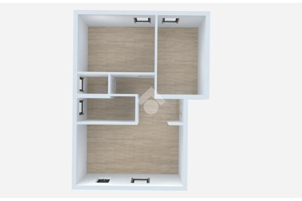 Three-room apartment Via antonio d' ormea, Budrio - floor plans 1