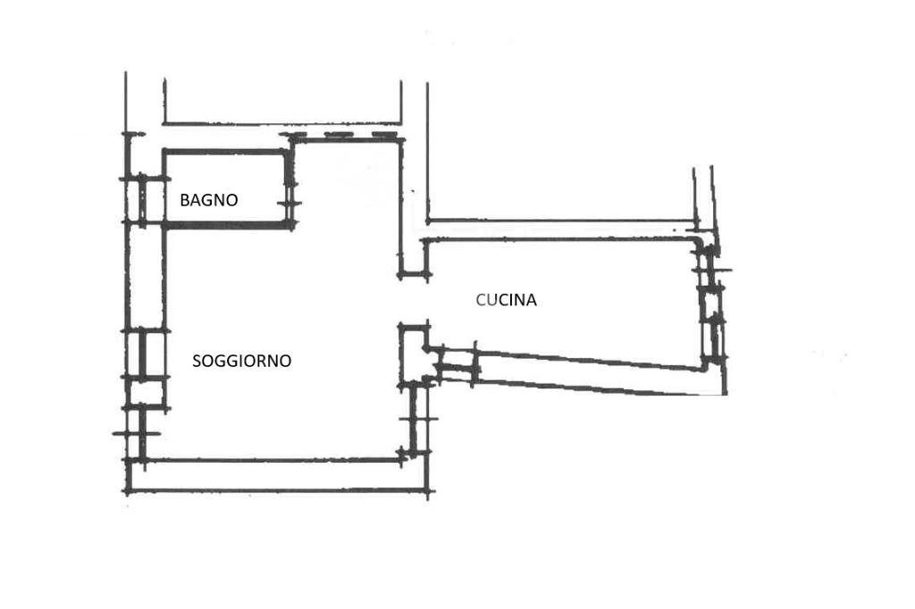 Semi-detached house Via Barrata, Bagnolo Piemonte - floor plans 1