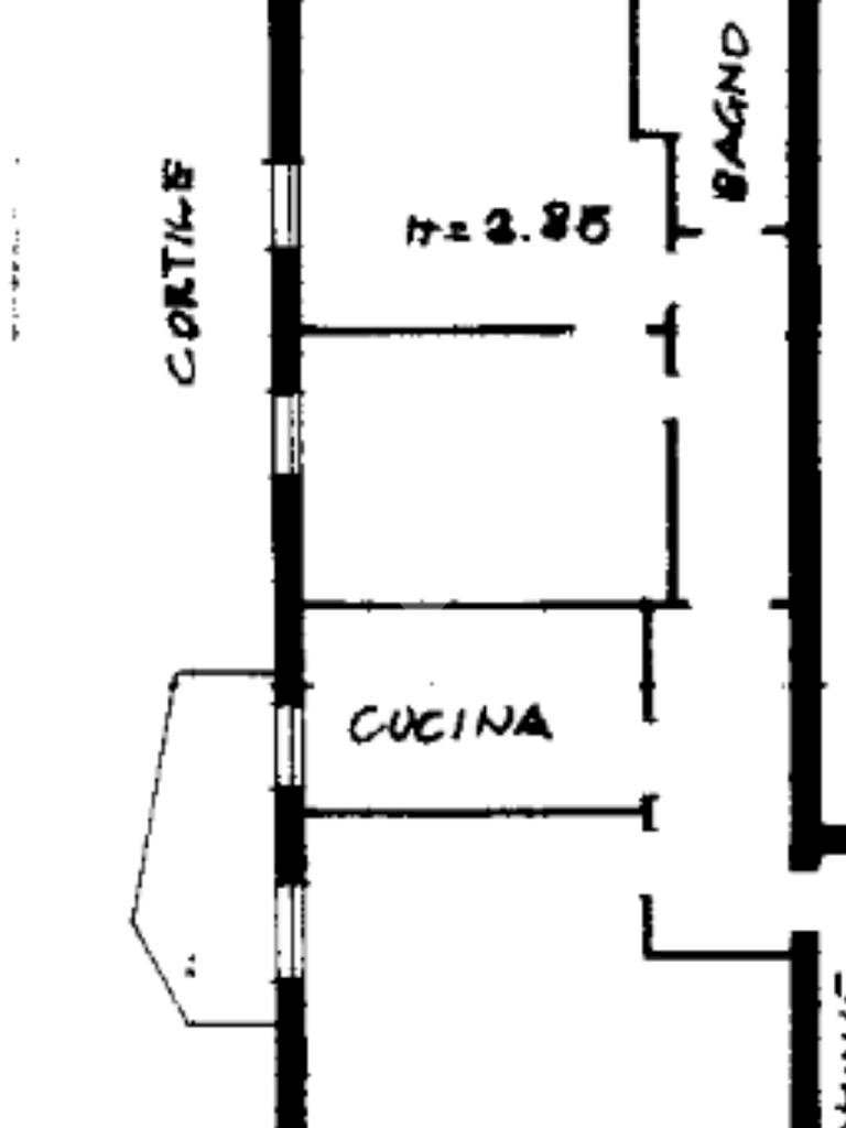 Three-room apartment Via della Repubblica, Cavriago - floor plans 1