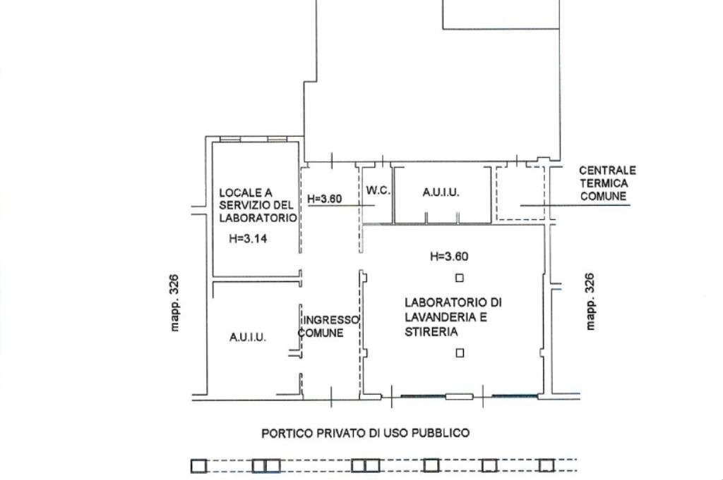 Bilocale Via Carlo Cantoni, Novellara - planimetria 1