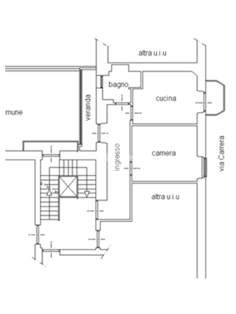 Bilocale Via Salbertrand, Torino (zona Parella) - planimetria 1