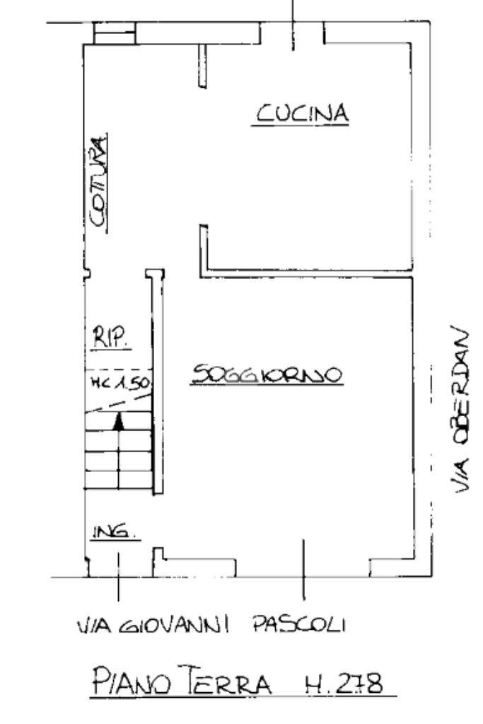 Rustic Via Giovanni Pascoli, San Mauro Pascoli - floor plans 1