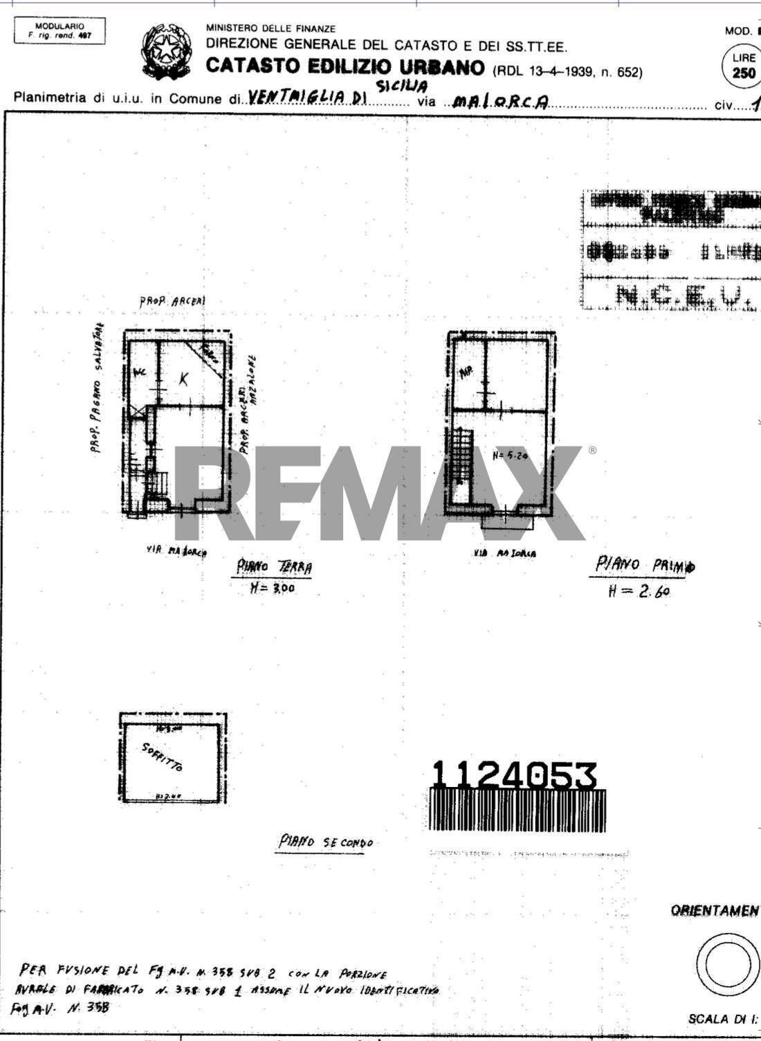 Pianta 2D - Casa indipendente Via Maiorca
 
10/12, Ventimiglia di Sicilia - planimetria 1