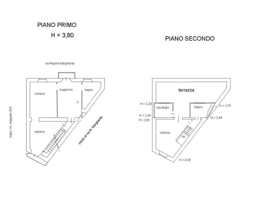 Foto 31 - Attic via Regina Margherita
 
1, La Maddalena - floor plans 1