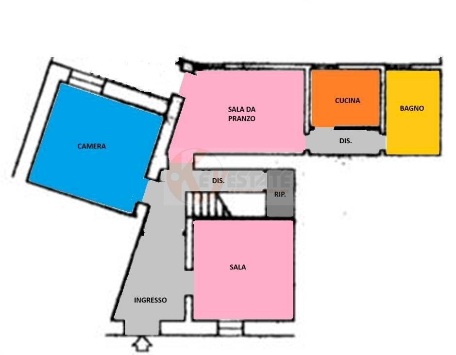 Foto 31 - Independent house via Saccargia
 
14, Codrongianos - floor plans 1
