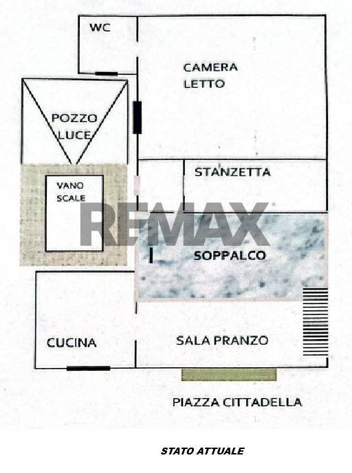 Pianta 2D - Three-room apartment Piazza Cittadella
 
3, Trani - floor plans 1