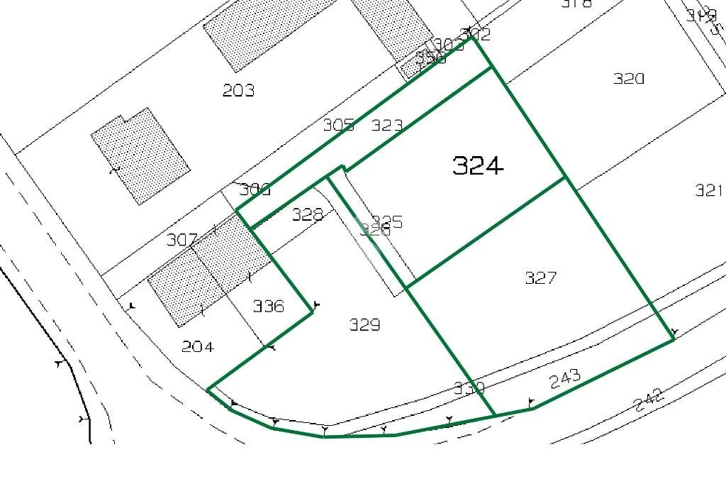 Terreno edificabile Borgo Giardino, Castellar - planimetria 1