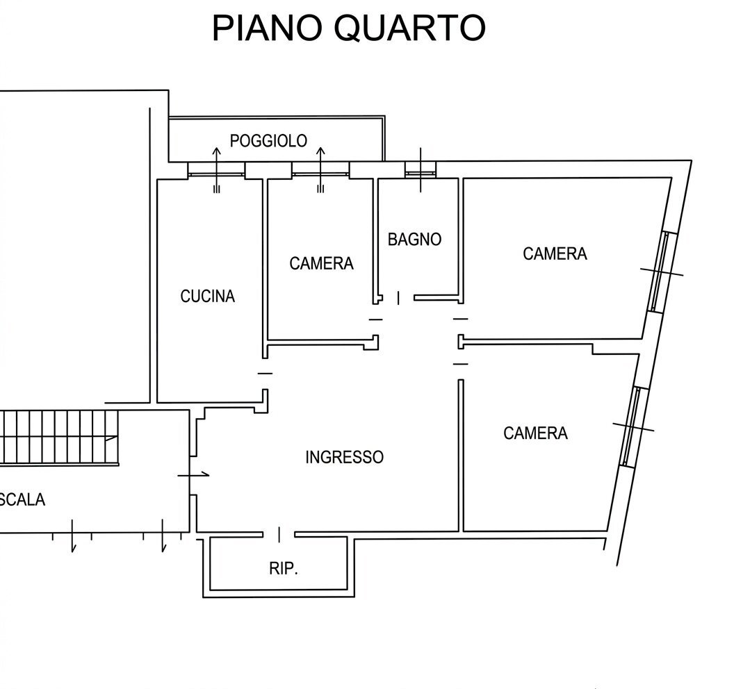 image-1783408799330 - Apartment at auction Viale Torino 4, Vignole Borbera - floor plans 1